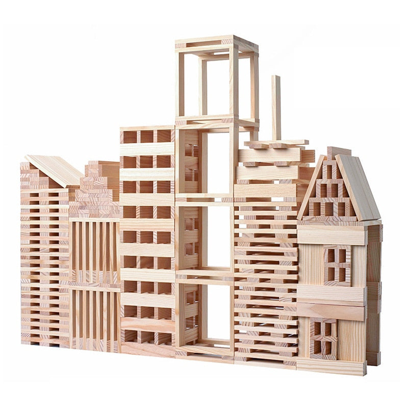 wooden building blocks for preschoolers