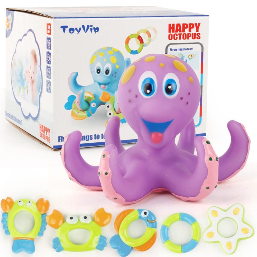 octopus bath toy