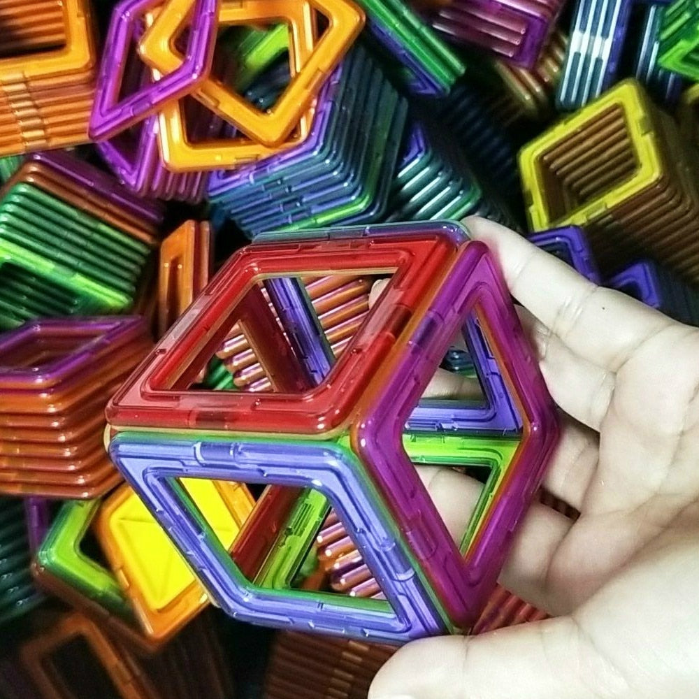 magnetic triangle square toys