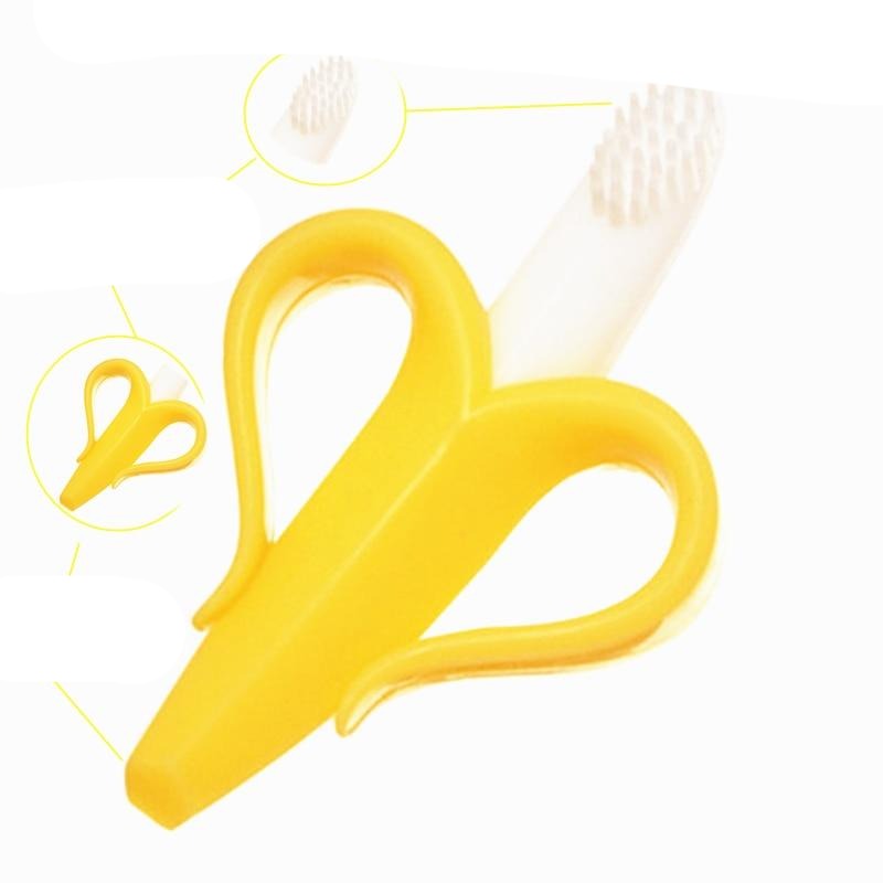 banana teething ring