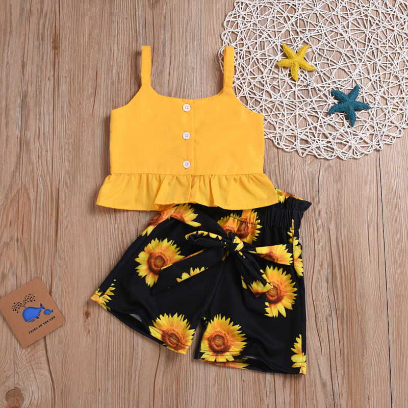 sunflower baby clothes