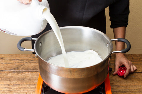 Urban Cheesecraft easy paneer recipe using cow or goat milk