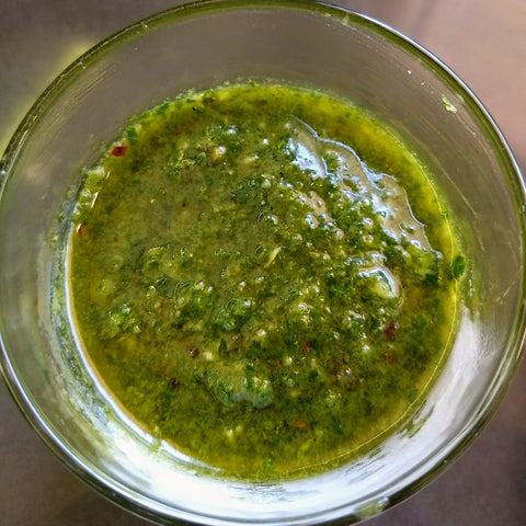 Urban Cheesecraft dairy free basil walnut pesto nutritional yeast