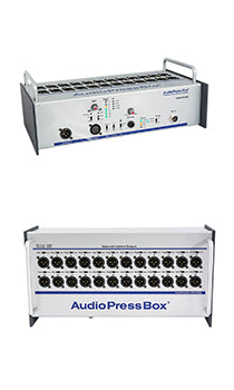 AudioPressBox-124 SB, Audio Mic Splitter