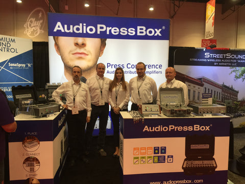AudioPressBox at InfoComm 2016 pic 1