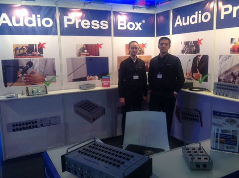 AudioPressBox bei prolight + sound 2014