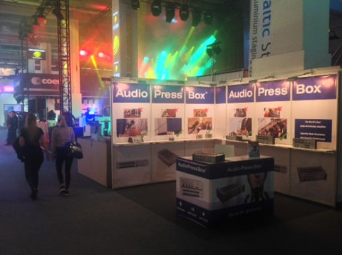 AudioPressBox bei prolight + sound 2014 Bild 1