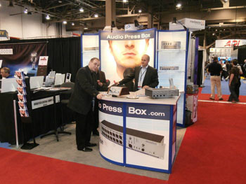 AudioPressBox InfoComm 2012