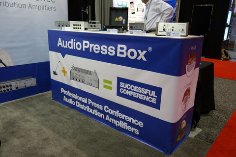 AudioPressBox auf der InfoComm 2015 