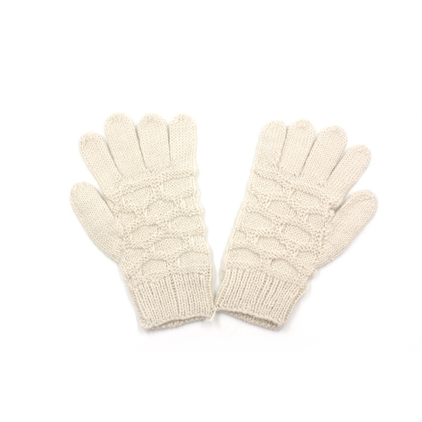 white baby gloves