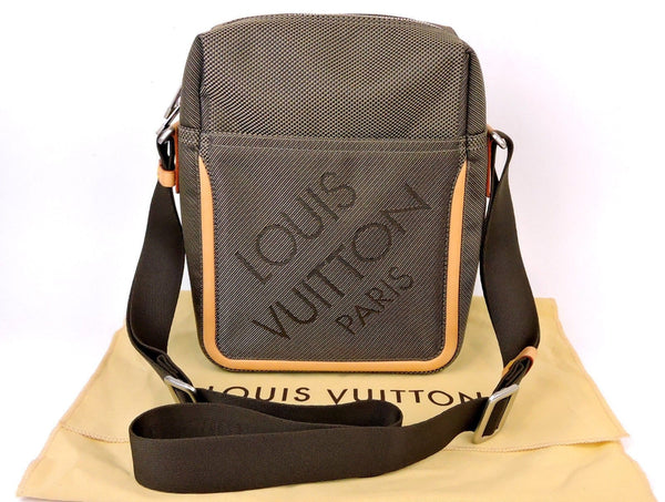 Authentic LOUIS VUITTON Damier Geant Citadin Crossboday Messenger Bag