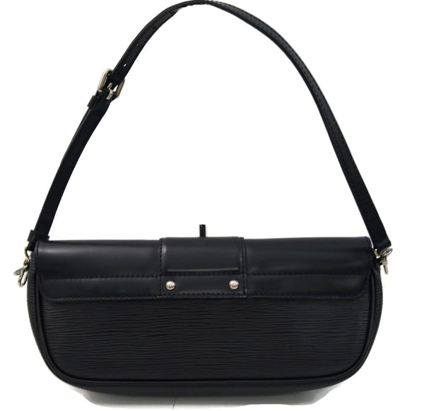Louis Vuitton Montaigne Clutch Shoulder Bag Epi Noir CG005 – Dallas Designer Handbags