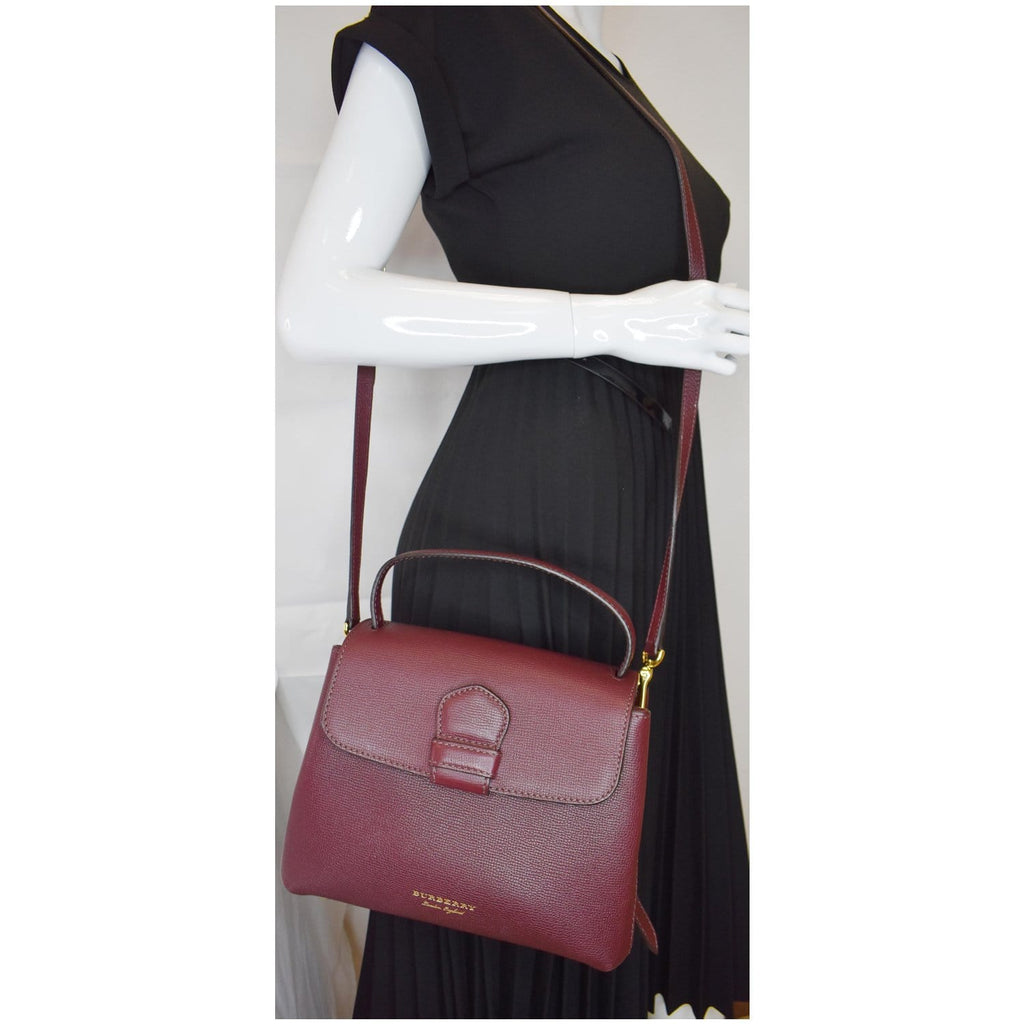 camberley house check small leather satchel