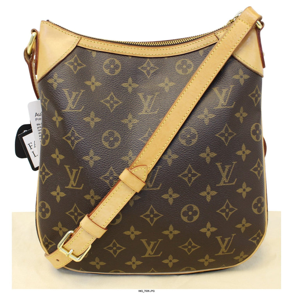 LOUIS VUITTON Odeon PM Monogram Canvas Shoulder Crossbody BagUS