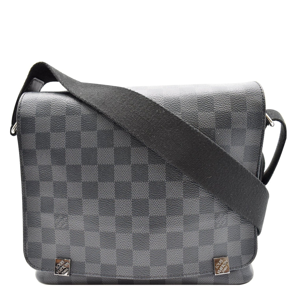 Louis Vuitton Damier Graphite District Messenger Bag PM (2015) at