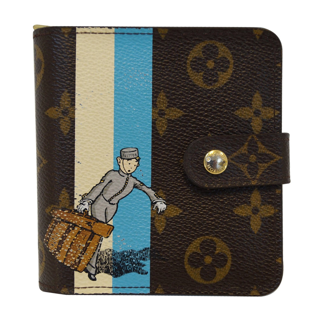 LOUIS VUITTON Monogram Bell Boy Compact Zippy Wallet Limited - Final C