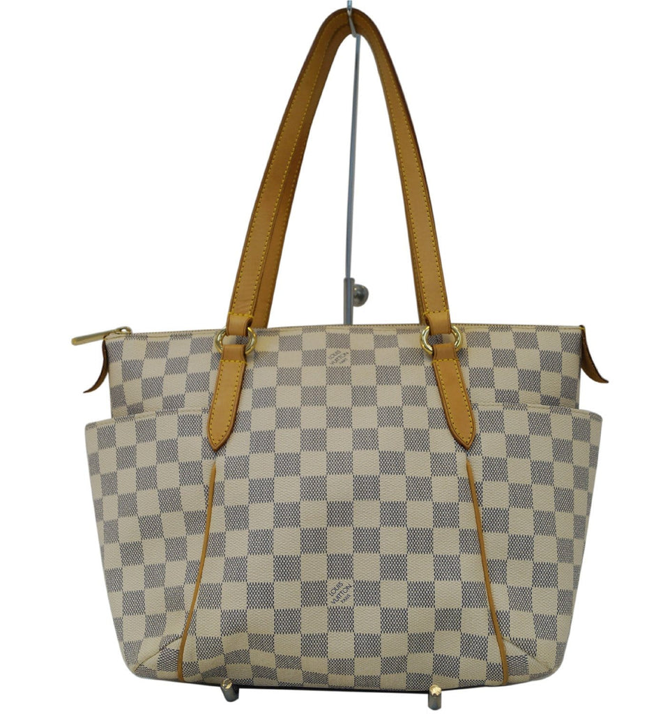 LOUIS VUITTON Damier Azur Canvas Totally PM Shoulder Bag