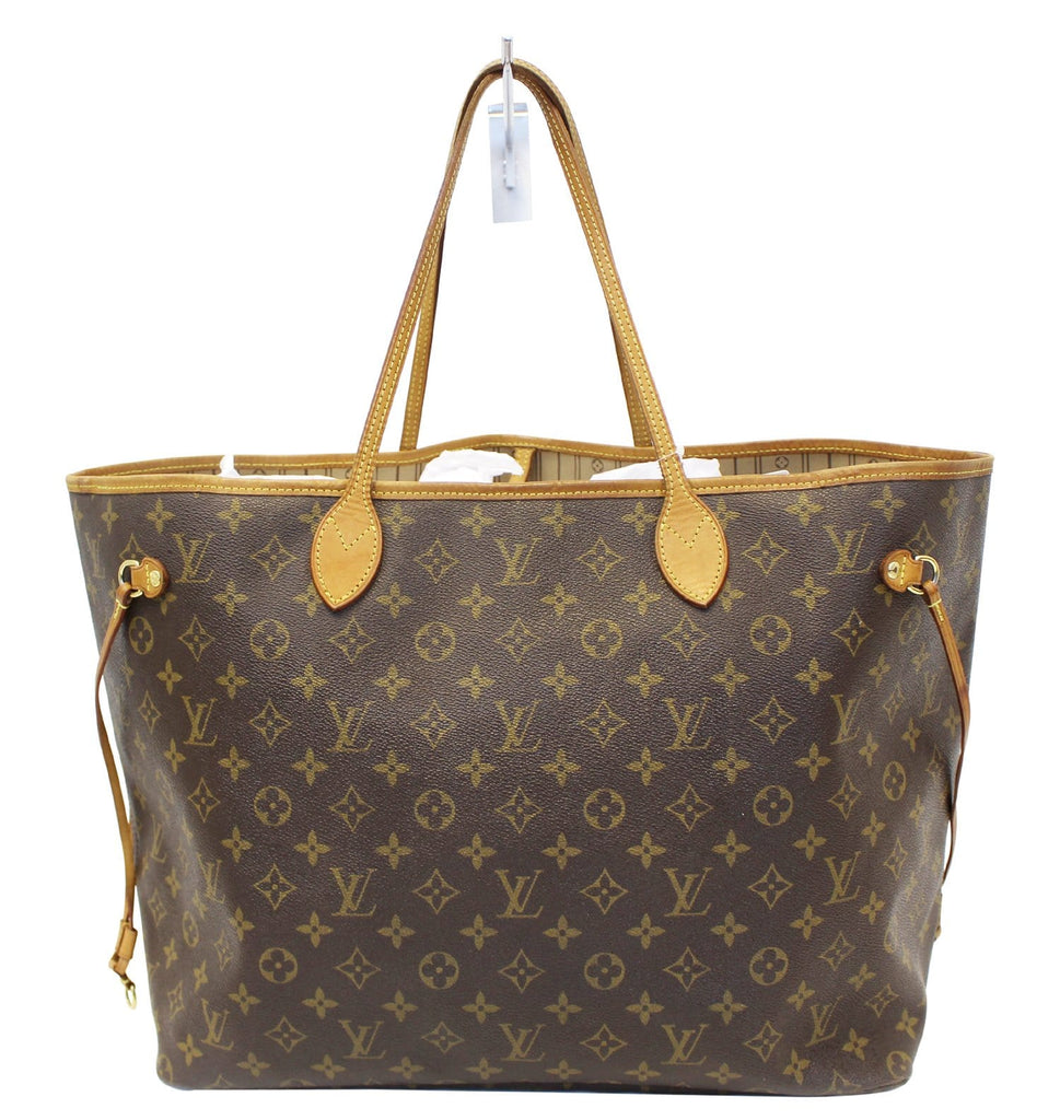 LOUIS VUITTON Pre Owned Tote Bag Monogram Canvas Neverfull GM Brown