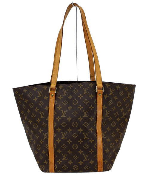 Authentic LOUIS VUITTON Monogram Sac Shopping Tote Bag E3247