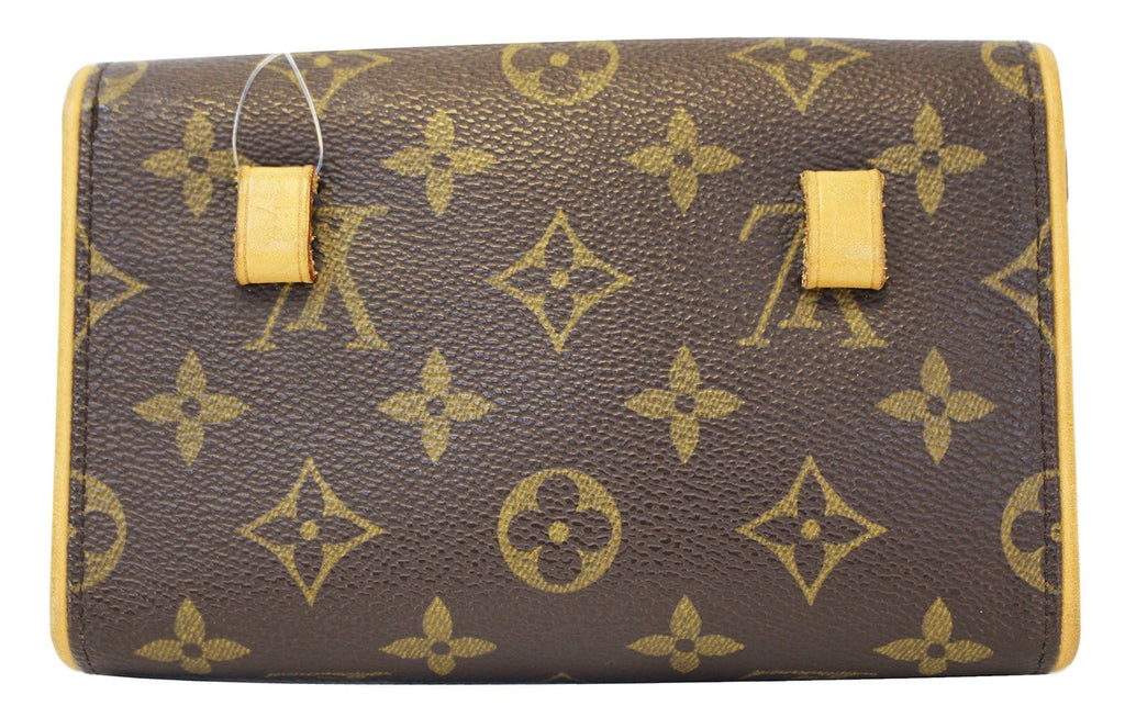 Authentic LOUIS VUITTON Monogram Pochette Florentine Waist Bag E3407