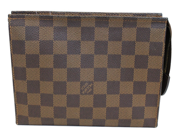 LOUIS VUITTON Damier Ebene Poche Toilette 19 Cosmetics Pouch