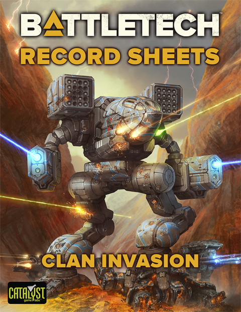 Record Sheets: Clan Invasion