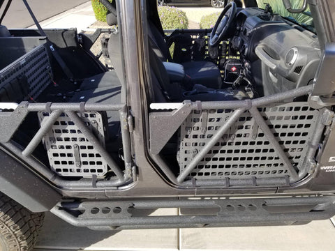 2017 Jeep Wrangler Unlimited Rigid MOLLE Panel Upgrade