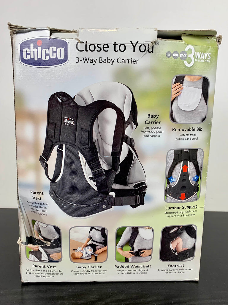 chicco 3 way baby carrier