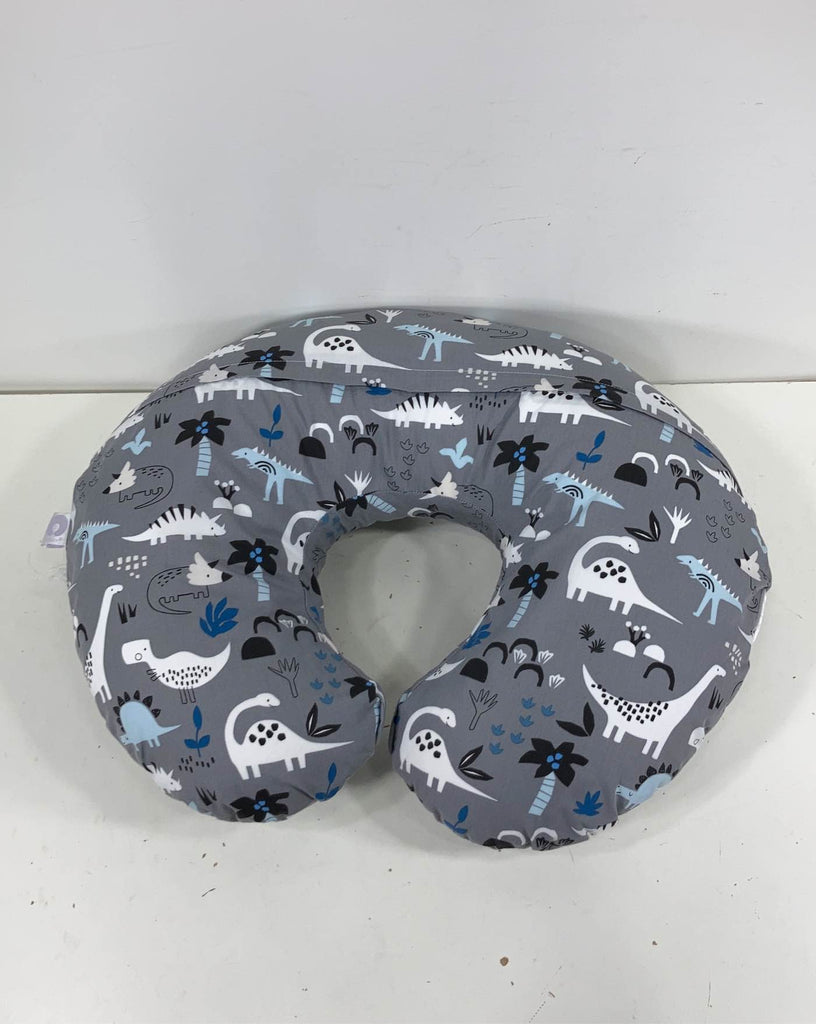 Boppy Nursing And Infant Support Pillow Grey Dinosaurs