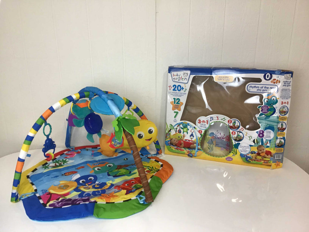 baby einstein rhythm reef play gym