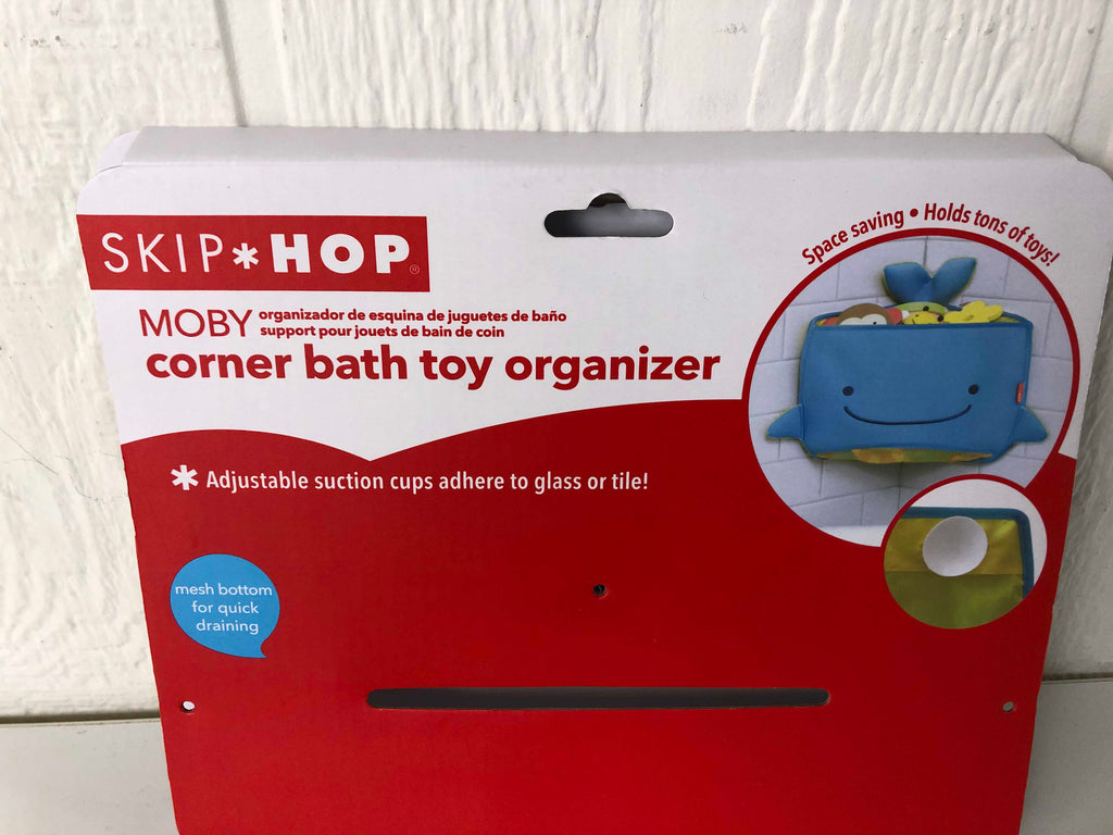 skip hop corner bath toy organizer