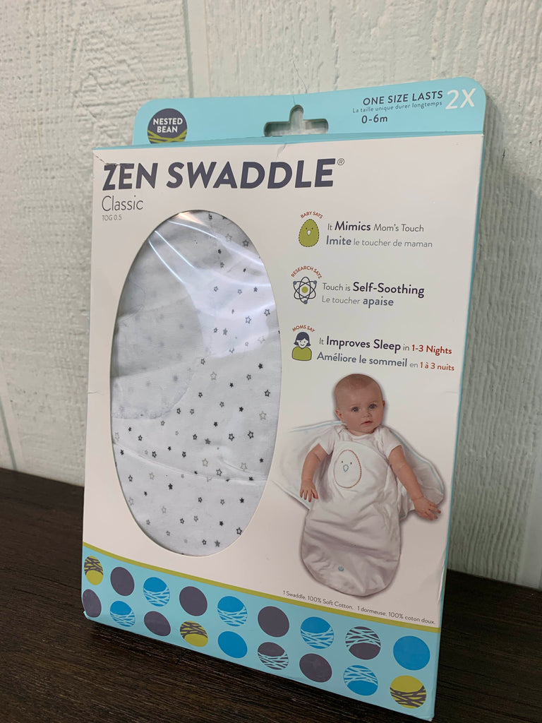 Nested Bean Zen Swaddle Classic, 06 months