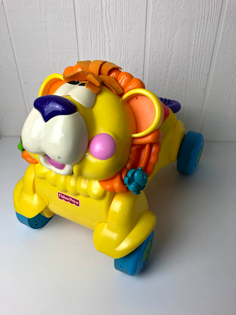 fisher price yellow rocking fish