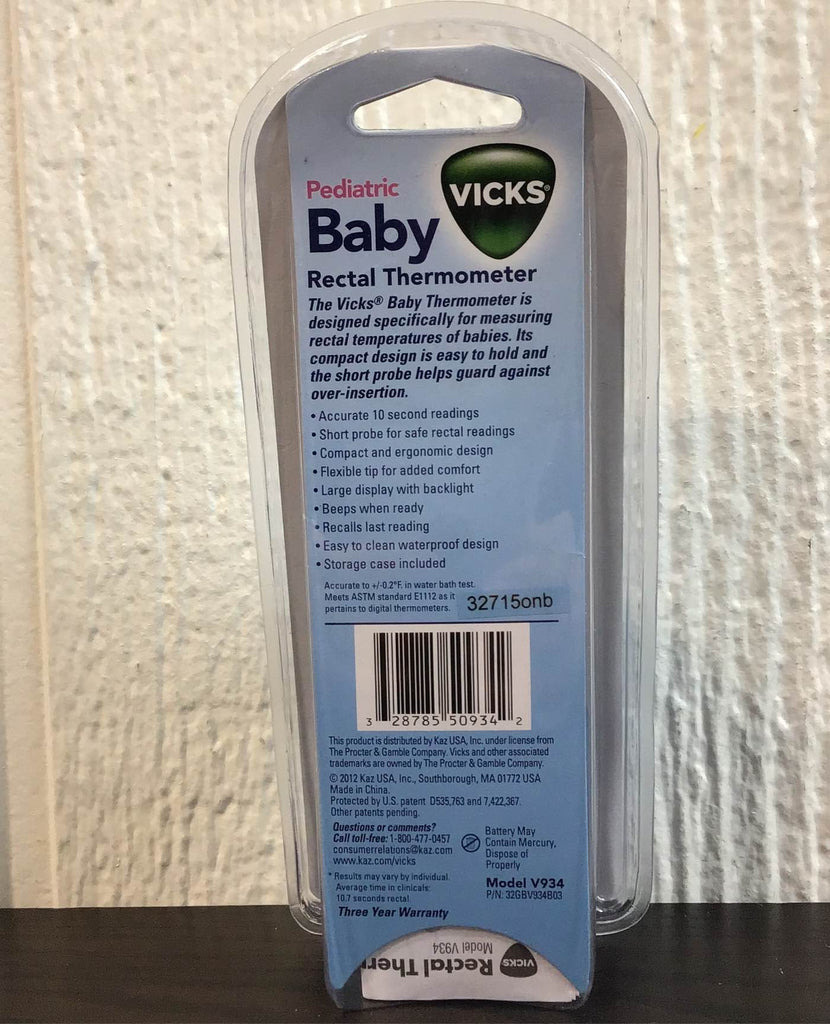 Vicks Baby Rectal Thermometer