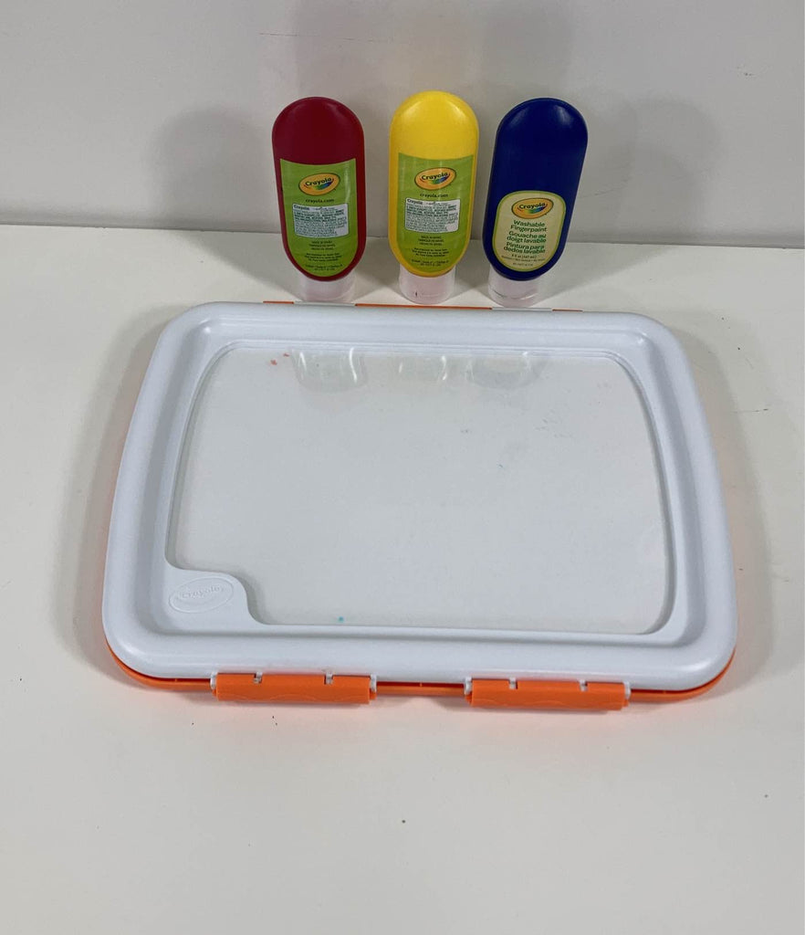 Crayola Easy Clean Finger Paint Station