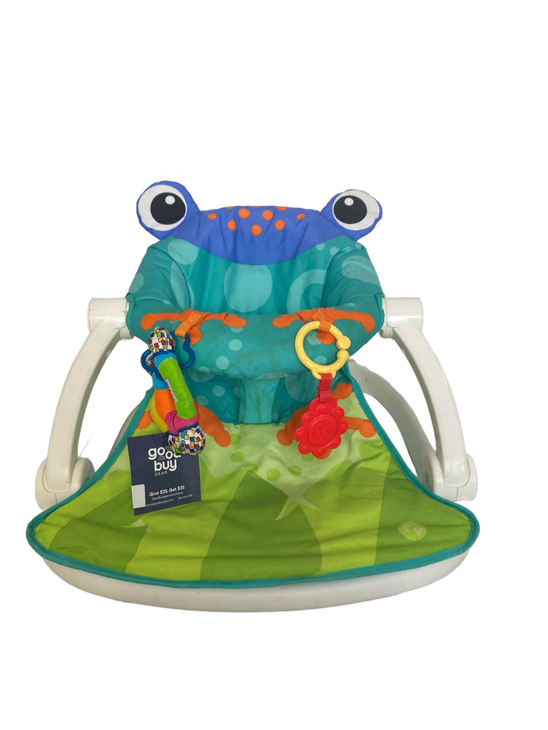 Fisher Price Sit Me Up Floor Seat Frog