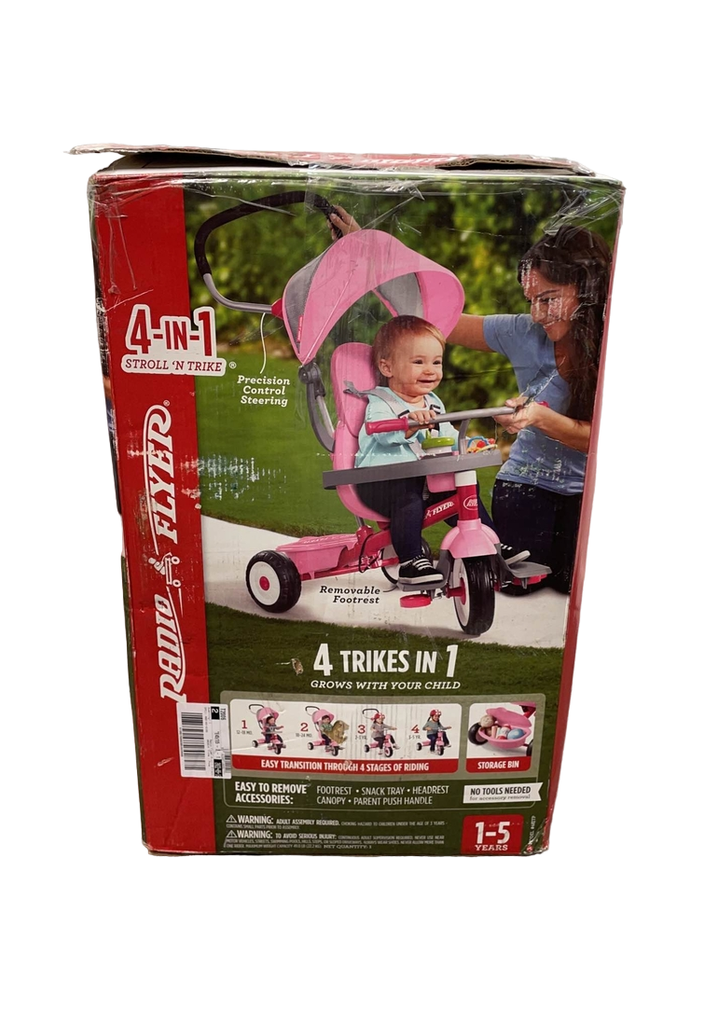 radio flyer 4 in 1 trike footrest