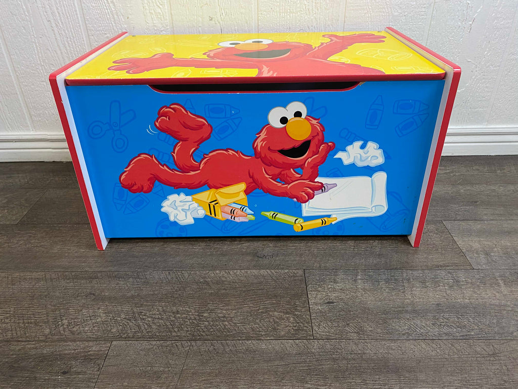 elmo toy chest