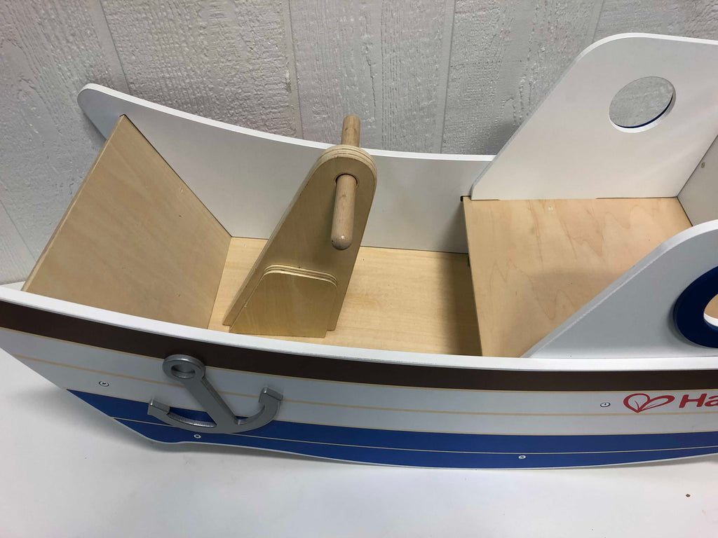 hape wooden boat rocker