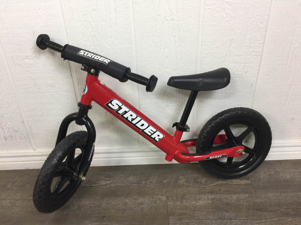 strider 12 sport balance bike red