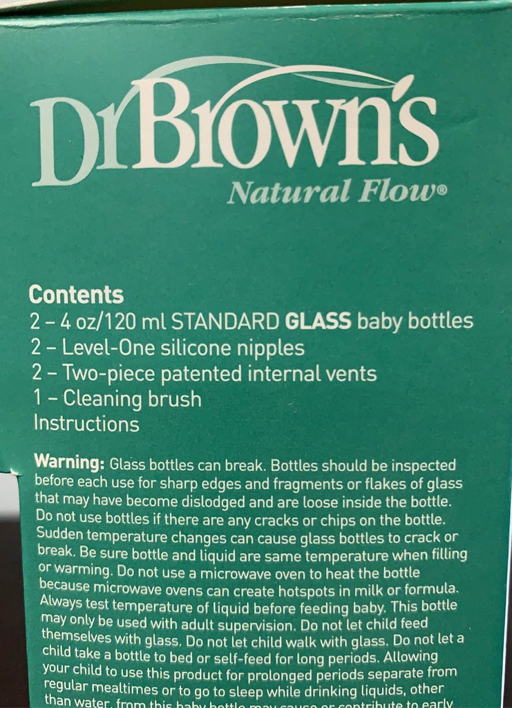 Dr. Brown's Options + Glass Bottles