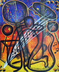 Peinture haitienne Haitian Paintings Music