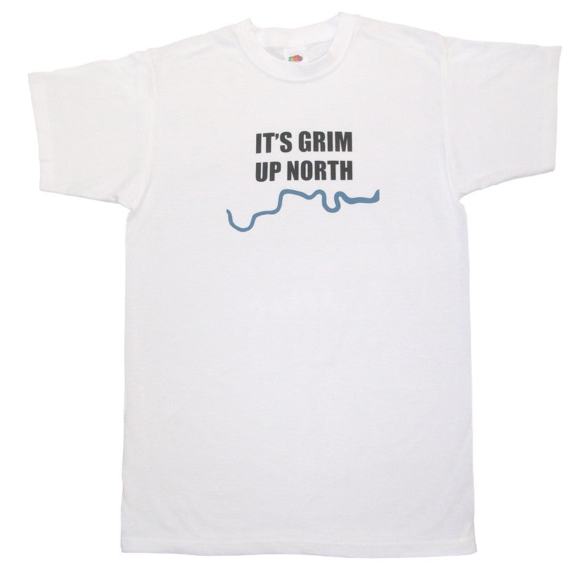 it's grim up north t shirt