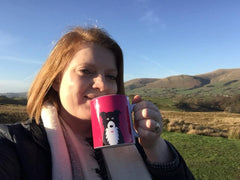 Ollie Collie Mug Fell Walk Micro Adventure