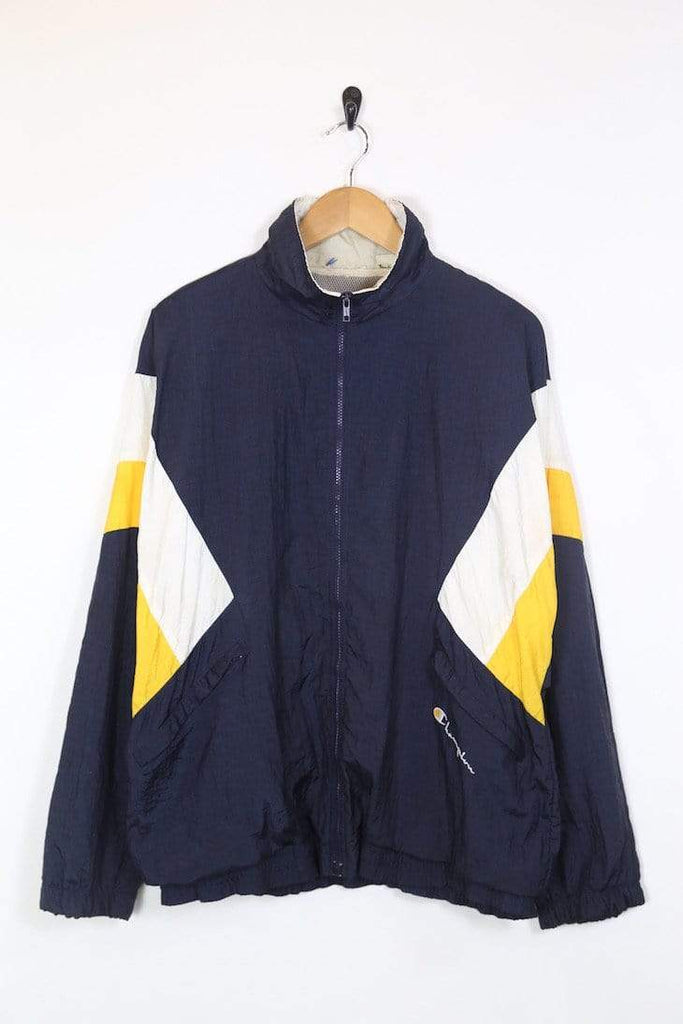 blue champion windbreaker