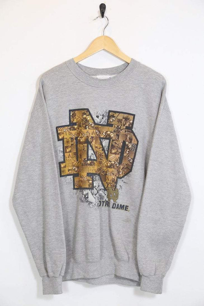 vintage notre dame sweatshirt