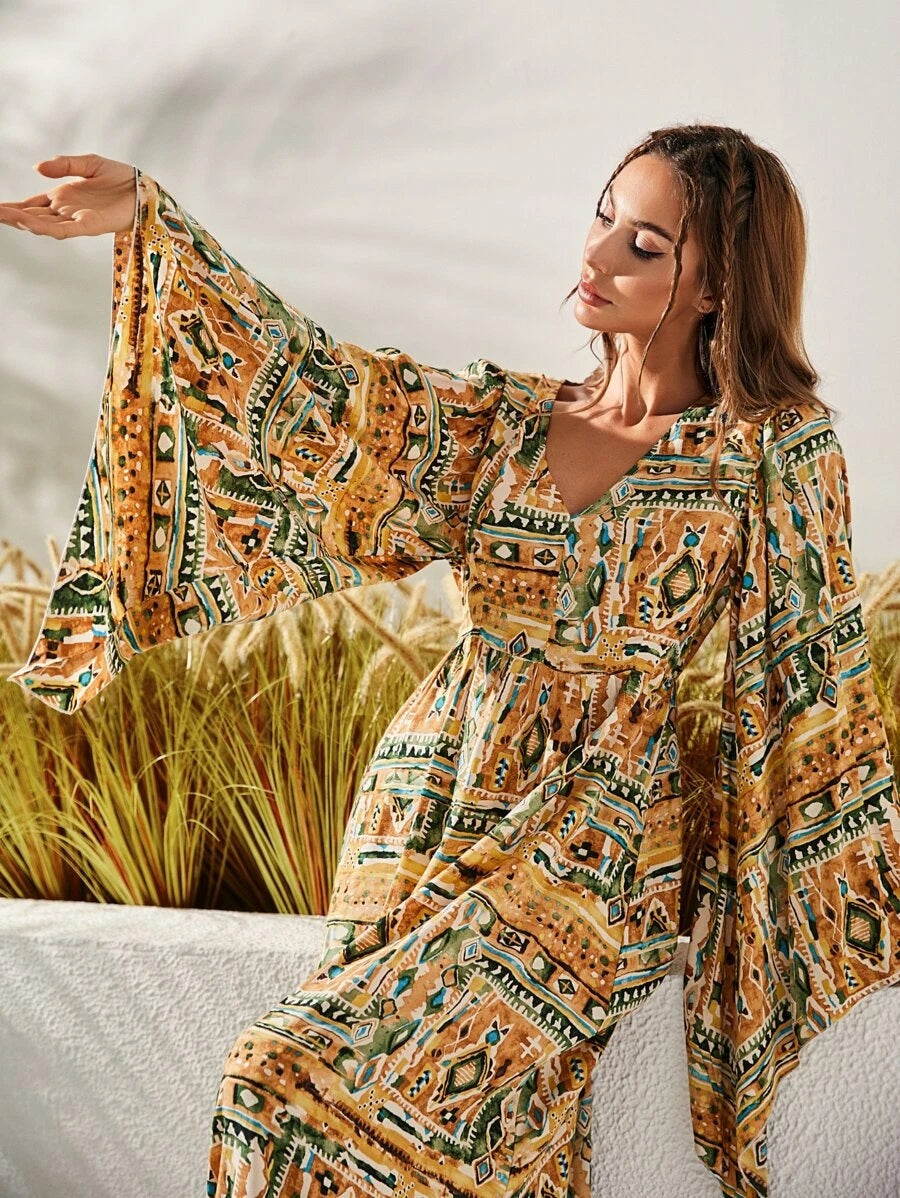 Φόρεμα maxi boho