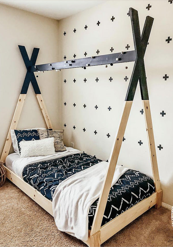 girls teepee bed