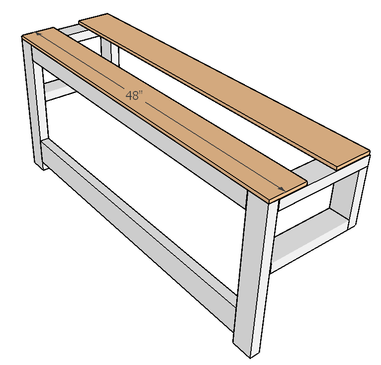 DIY Outdoor Convertible Coffee Table and Bench Plans