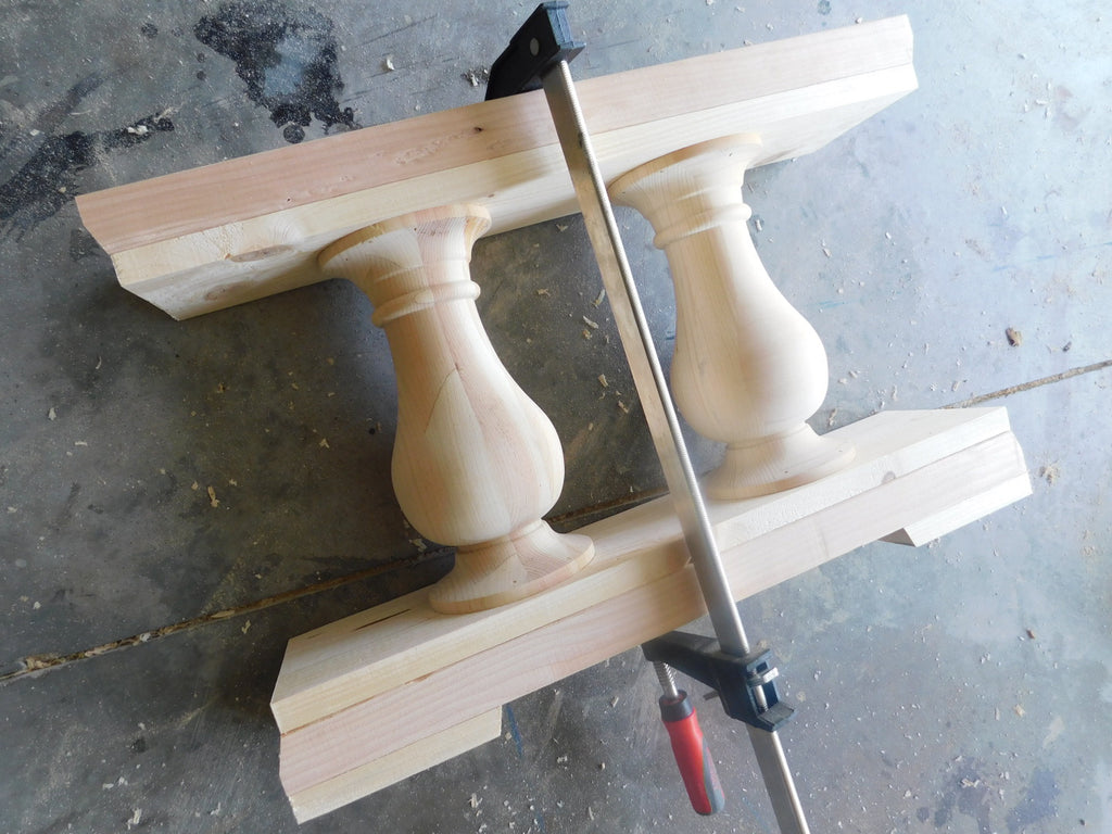 DIY Farmhouse Coffee Table with Osborne Wood legs